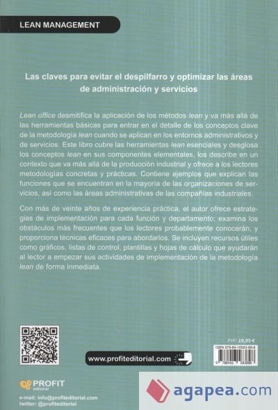 Lean office: Metodología Lean en servicios generales, comerciales y administrativos