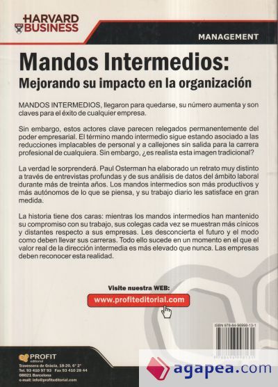 Mandos intermedios: mejorando su impacto en la organización Mandos intermedios: mejorando su impacto en la organización