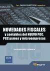 Portada de NOVEDADES FISCALES Y CONTABLES DEL NUEVO PGC, PGC PYMES Y MICROEMPRESAS