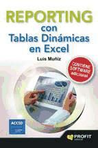 Portada de Reporting con tablas dinámicas en Excel (Ebook)