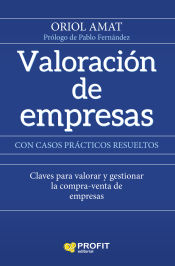 Portada de Valoración y compraventa de empresas: Con casos prácticos resueltos