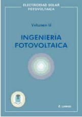 Portada de Ingeniería fotovoltaica Vol. III