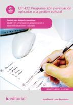 Portada de Programaci&oacute;n y evaluaci&oacute;n aplicadas a la gesti&oacute;n cultural. SSCB0110 (Ebook)