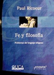 Portada de Fe y filosofía: problemas del lenguaje religioso