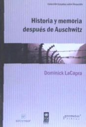 Portada de Historia y memoria después de Auschwitz