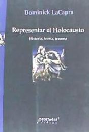 Portada de Representar el Holocausto