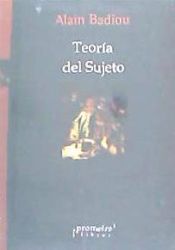 Portada de Teoría del sujeto