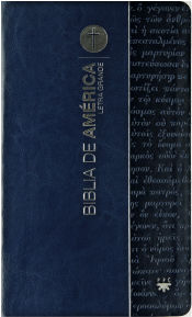 Portada de Biblia de América, letra grande