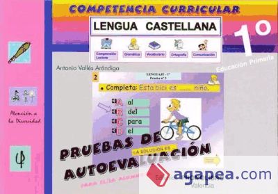 Competencia curriculuar Lengua castellana. 1º Primaria