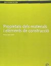 Propietats dels materials i elements de construcció