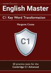 Portada de English Master C1 Key Word Transformation (20 practice tests for the Cambridge Advanced)