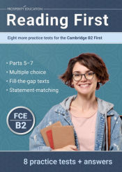 Portada de Reading First: Eight more practice tests for the Cambridge B2 First: Eight more practice tests for the Cambridge B2 First: Another te