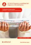 Proyecto Y Viabilidad Del Negocio O Microempresa. Adgd0210 - Creación Y Gestión De Microempresas