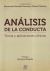 Portada de Análisis de la conducta: Teoría y aplicaciones clínicas, de Mauro Colombo