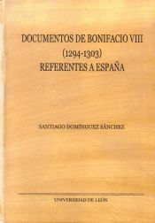 Portada de Documentos de Bonifacio VIII (123-1303) referentes a España