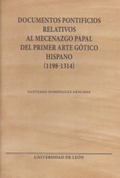 Portada de Documentos pontificios relativos al mecenazgo papal del primer arte gótico hispano