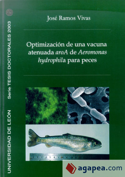 Optimización de una vacuna atenuada aroA de Aeromonas hydrophila para peces