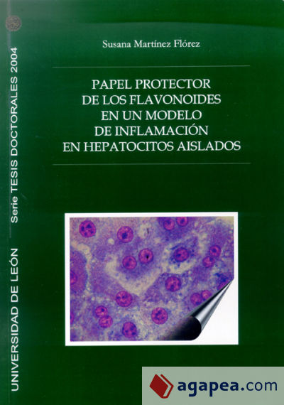 Papel protector de los flavonoides en un modelo de inflamación en hepatocito aislados