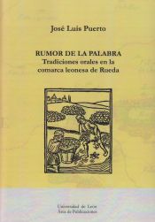 Portada de Rumor de la palabra: Tradiciones orales en la comarca leonesa de Rueda