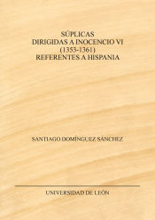 Portada de Súplicas dirigidas a Inocencio VI (1353-1361) referentes a Hispania