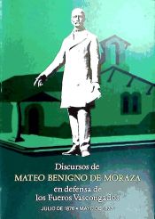 Portada de Discursos de Mateo Benigno de Moraza en defensa de Fueros Vascos