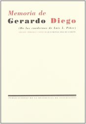 Portada de Luis Á. Piñer.Memoria de Gerardo Diego