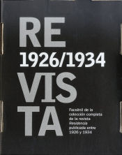 Portada de Residencia: facsímil de la colección completa de la revista Residencia publicada entre 1926 y 1934