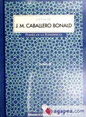 Portada de VOZ DE J.M.CABALLERO BONALD (+CD)