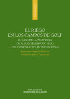 Portada de El riego en los campos de golf (Ebook)