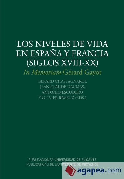 Los niveles de vida en España y Francia (siglos XVIII-XX) (Ebook)