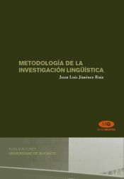 Portada de Metodología de la investigación lingüística (Ebook)