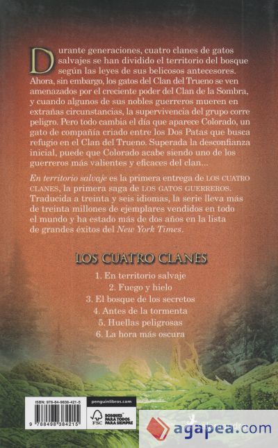 EN TERRITORIO SALVAJE: LOS GATOS GUERREROS. LOS CUATRO CLANES 1