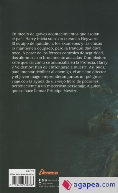 HARRY POTTER Y EL MISTERIO DEL PRINCIPE - J. K. ROWLING - 9788498386363
