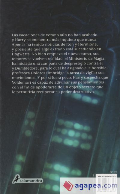 Harry Potter y la orden del fénix