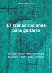 Portada de 17 transcripciones para guitarra