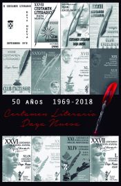 Portada de 50 años 1969-2018 Certamen Literario Daya Nueva