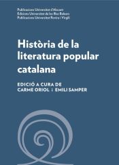 Portada de Història de la literatura popular catalana