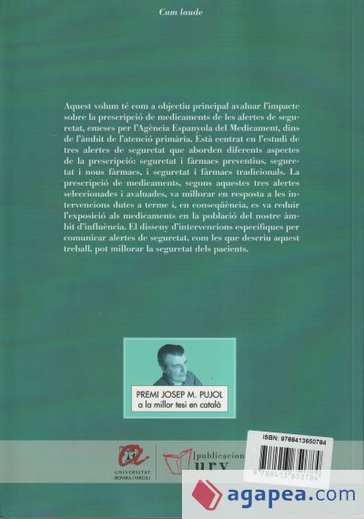 Influència de les alertes de seguretat de medicaments sobre la prescripció en l'àmbit de l'atenció primària de salut