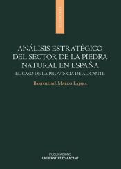 Portada de Análisis estratégico del sector de la piedra natural en España