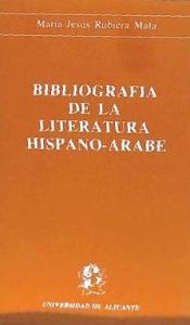 Portada de Bibliografía de la literatura hispano-árabe