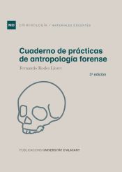 Portada de Cuaderno de prácticas de antropología forense