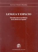 Portada de Lengua y espacio