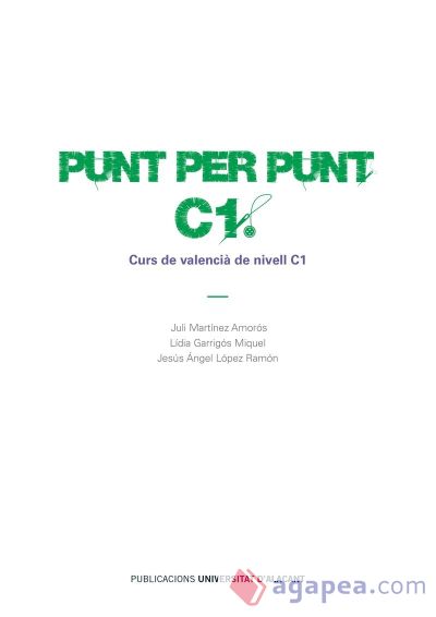 Punt per punt. C1