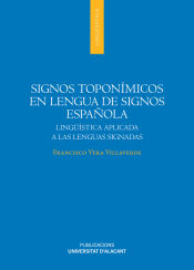 Portada de Signos toponímicos en lengua de signos española