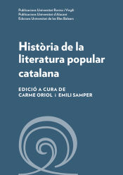 Portada de Història de la literatura popular catalana