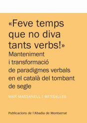 Portada de ""Feve temps que no diva tants verbs!""