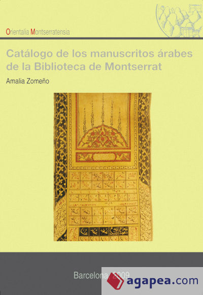 Catálogo de manuscritos árabes de la Biblioteca de Montserrat