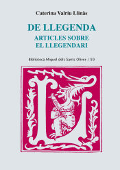 Portada de De llegenda