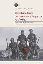 Portada de Els sabadellencs que van anar a la guerra. 1936-1939