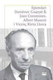 Portada de Epistolari Domènec Guansé & Joan Coromines, Albert Manent i Vicenç Riera Llorca